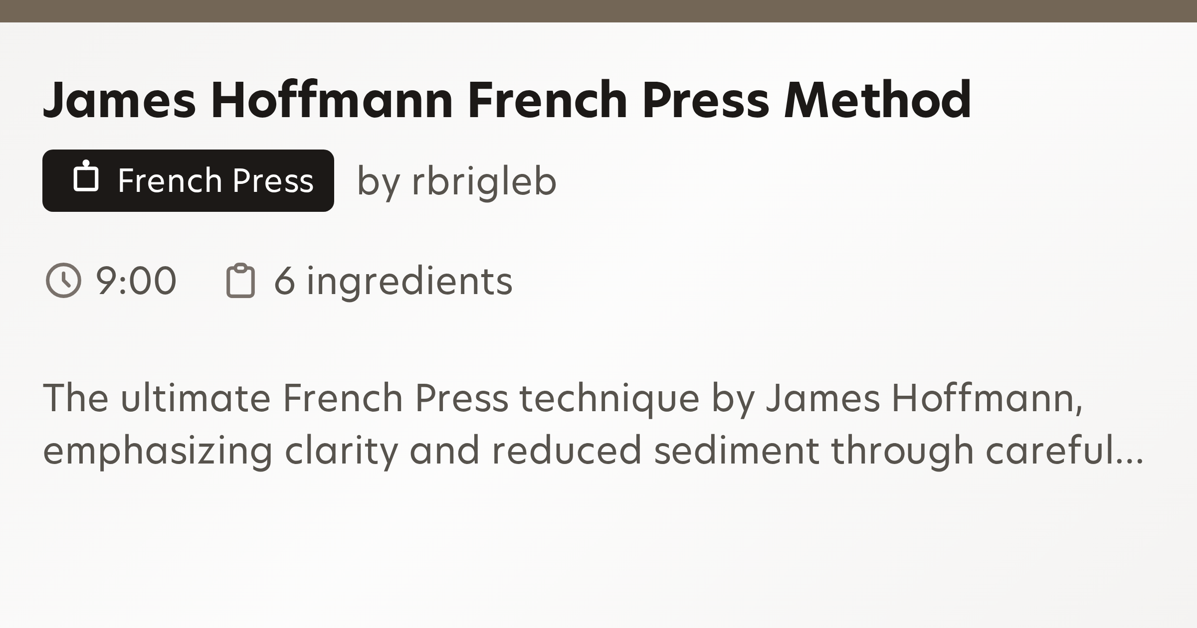 The Interplay: How the Hoffmann Method Addresses Sinking Beans